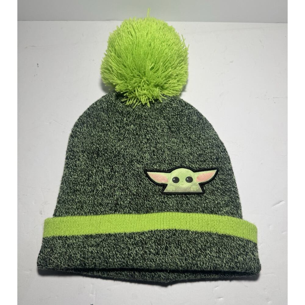 Star Wars Baby Yoda Green Beanie Pom Hat